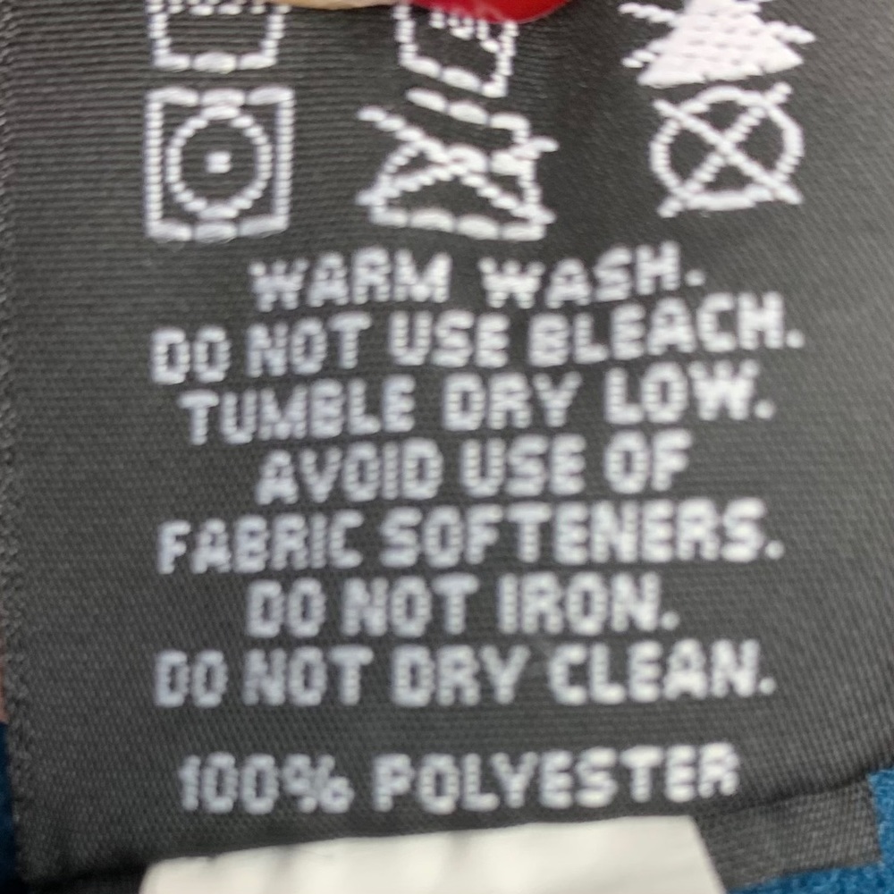 Cabela’s Blue Fleece Zip-up Jacket L - Picture 12 of 12